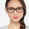Masque Black AcetateEyeglass Frames for Women from EyeBuyDirect