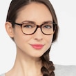 Masque Tortoise AcetateEyeglass Frames for Women from EyeBuyDirect
