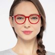 Blink Red AcetateEyeglass Frames for Women from EyeBuyDirect