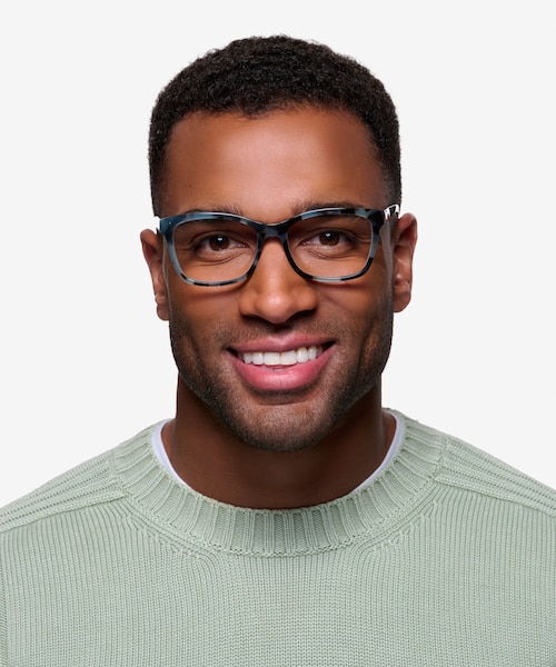 Mode Green Tortoise AcetateEyeglass Frames for Men from EyeBuyDirect
