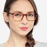 Emblem Brown AcetateEyeglass Frames for Women from EyeBuyDirect