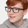 Little Bristol Black AcetateEyeglass Frames for Men from EyeBuyDirect