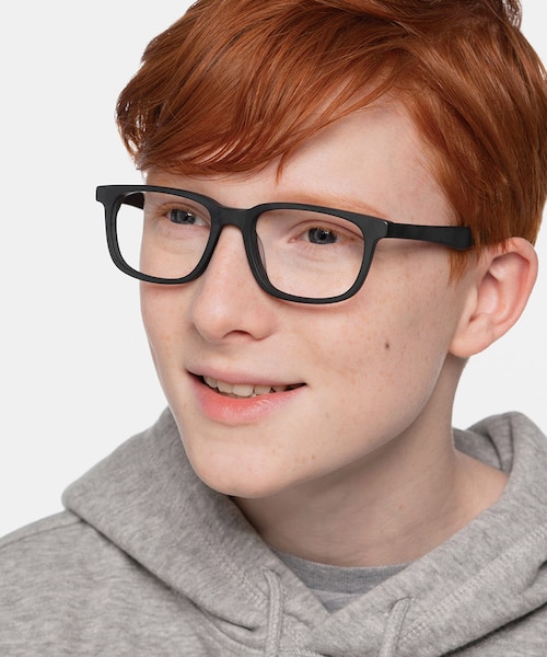 Little Bristol Black AcetateEyeglass Frames for Men from EyeBuyDirect
