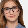 Little Bristol Black AcetateEyeglass Frames for Women from EyeBuyDirect