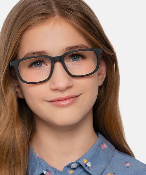 Little Bristol Black AcetateEyeglass Frames for Women from EyeBuyDirect