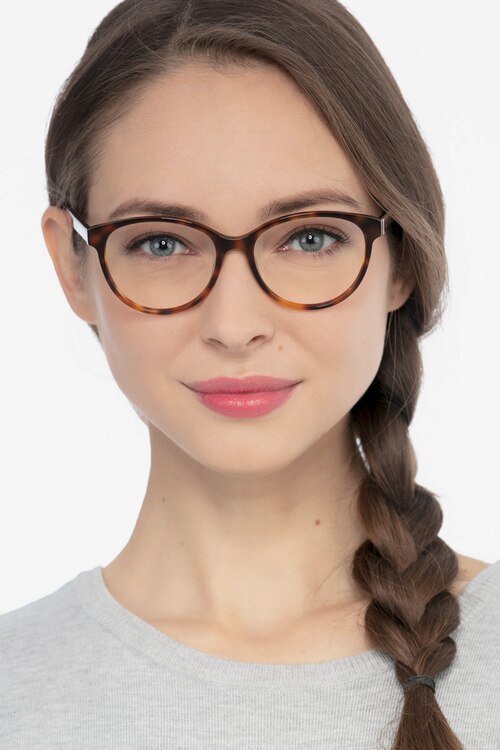Laya Tortoise AcetateEyeglass Frames for Women from EyeBuyDirect