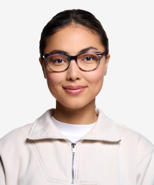 Mariposa Floral AcetateEyeglass Frames for Women from EyeBuyDirect