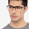 Mariner Clear Brown AcetateEyeglass Frames for Men from EyeBuyDirect