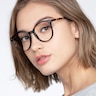 Noun Tortoise PlasticEyeglass Frames for Women from EyeBuyDirect