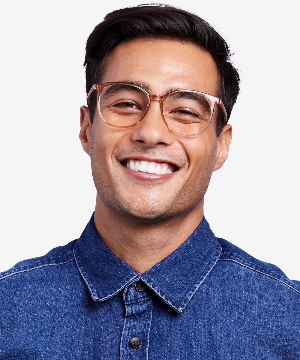 Big circle frame clearance glasses