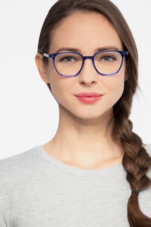 Blue Regalia -  Lightweight Acetate Eyeglasses