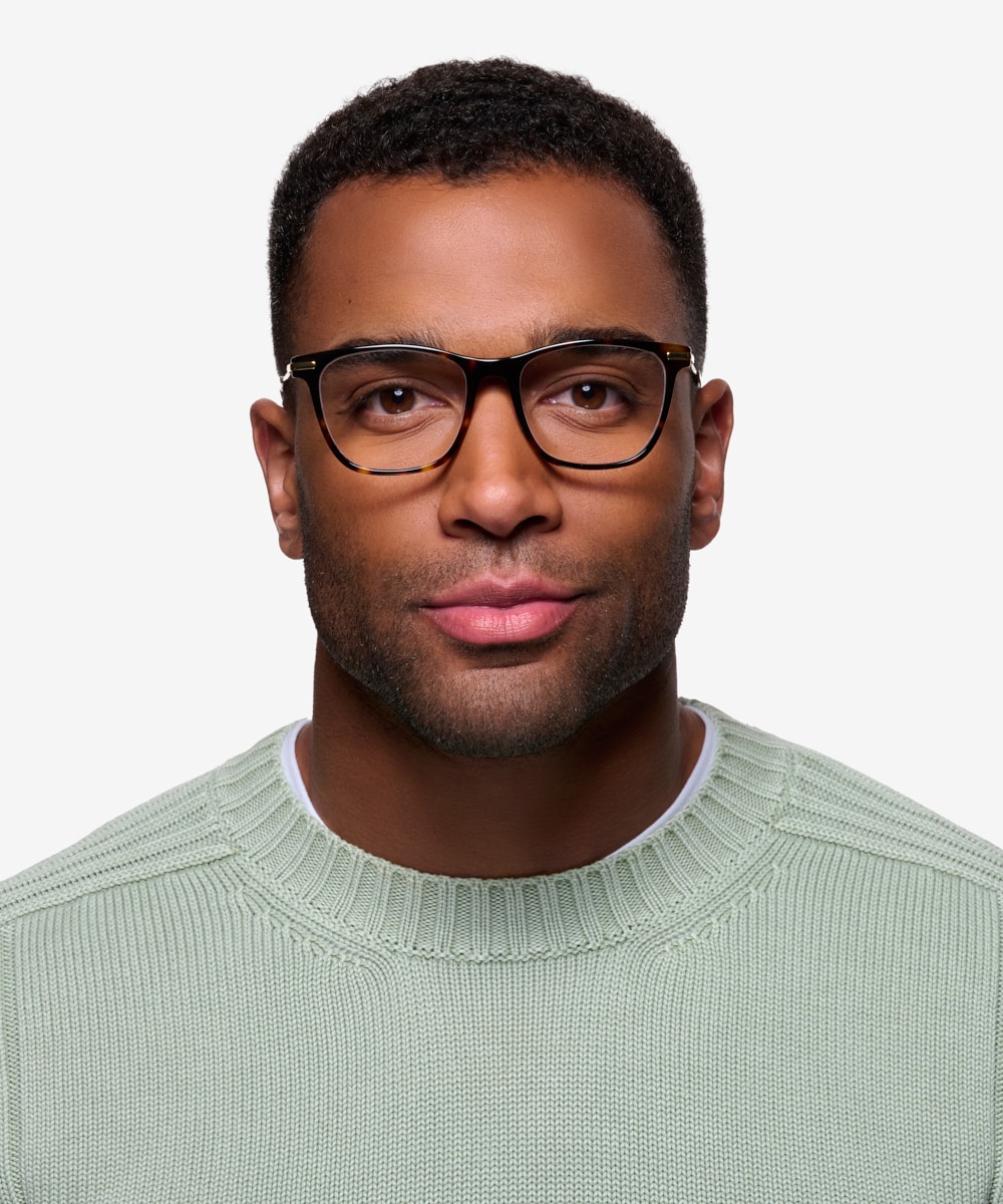 Mens tortoise shell eyeglasses on sale