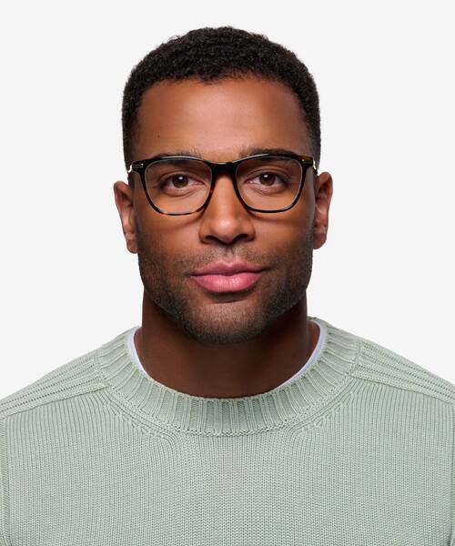 Tortoise Sebastian -  Acetate-metal Eyeglasses