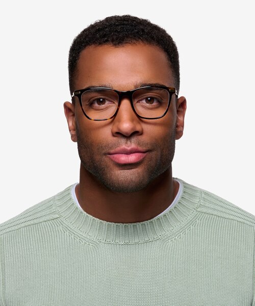 Sebastian Tortoise Acetate-metalEyeglass Frames for Men from EyeBuyDirect