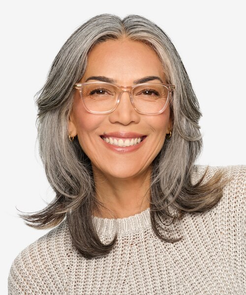 Sebastian Rose Gold Acetate-metalEyeglass Frames for Men from EyeBuyDirect