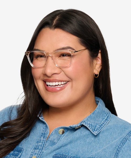 Sebastian Rose Gold Acetate, MetalEyeglass Frames for Women from EyeBuyDirect