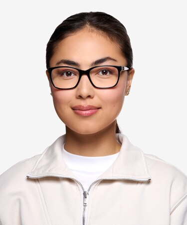 Black Demo -  Fashion Acetate Eyeglasses