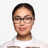 Demo Black AcetateEyeglass Frames for Women from EyeBuyDirect
