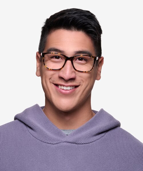 Demo Tortoise AcetateEyeglass Frames for Men from EyeBuyDirect