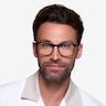Chief Black AcetateEyeglass Frames for Men from EyeBuyDirect