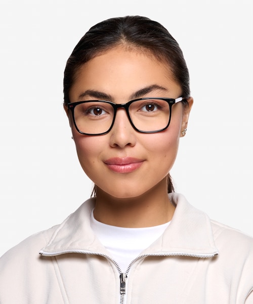 Chief Black AcetateEyeglass Frames for Women from EyeBuyDirect