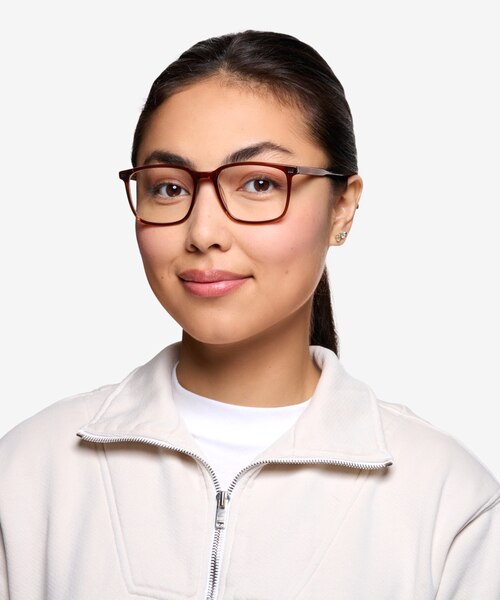 Chief Brown AcetateEyeglass Frames for Women from EyeBuyDirect