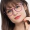 Macaron Clear Purple Plastique Montures de lunettes de vue pour Femmes d'EyeBuyDirect