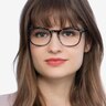 Keen Gray Floral AcetateEyeglass Frames for Women from EyeBuyDirect