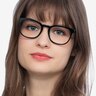 Keen Black AcetateEyeglass Frames for Men from EyeBuyDirect
