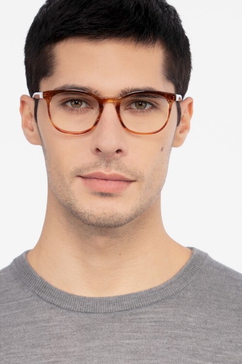 Keen Brown AcetateEyeglass Frames for Men from EyeBuyDirect