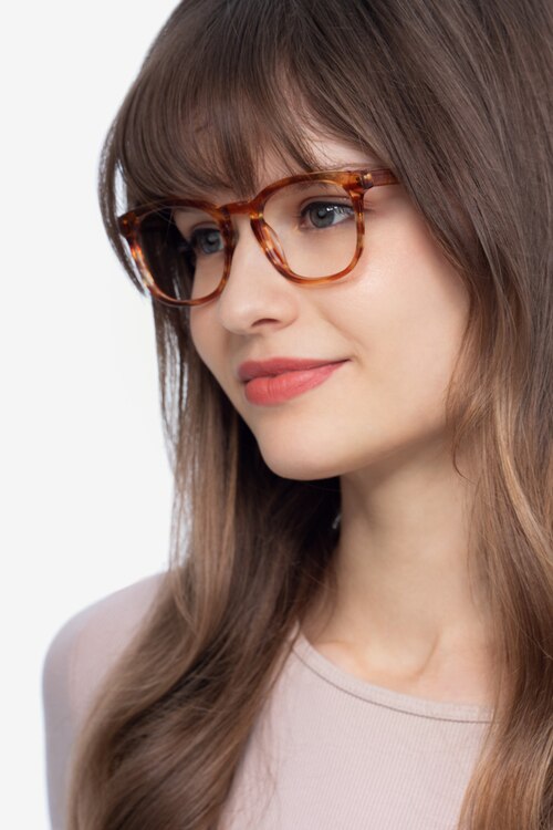 Keen Brown AcetateEyeglass Frames for Women from EyeBuyDirect
