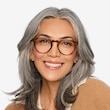 Theory Cognac AcetateEyeglass Frames for Women from EyeBuyDirect