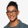 Mesquite Noir AcétateMontures de lunettes de vue pour Hommes d'EyeBuyDirect