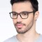 Alaska Noir Plastique Montures de lunettes de vue pour Hommes d'EyeBuyDirect