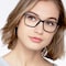 Alaska Noir Plastique Montures de lunettes de vue pour Femmes d'EyeBuyDirect