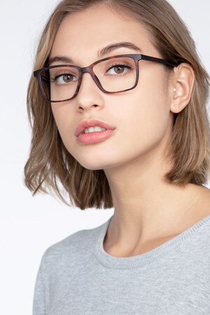 Tortoise Alaska -  Lightweight Plastic Eyeglasses