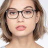 Arctic Black PlasticEyeglass Frames for Women from EyeBuyDirect