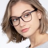 Mystery Brown PlasticEyeglass Frames for Women from EyeBuyDirect