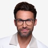 Mystery Black PlasticEyeglass Frames for Men from EyeBuyDirect