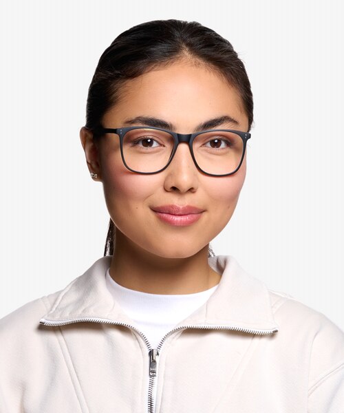 Mystery Black PlasticEyeglass Frames for Women from EyeBuyDirect