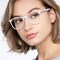 Mystery Gris Plastique Montures de lunettes de vue pour Femmes d'EyeBuyDirect
