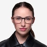 Holmes Noir PlastiqueMontures de lunettes de vue pour Femmes d'EyeBuyDirect