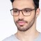 Holmes Brun Plastique Montures de lunettes de vue pour Hommes d'EyeBuyDirect