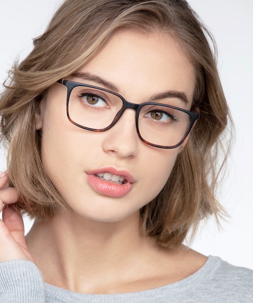 Stride Tortoise PlasticEyeglass Frames for Women from EyeBuyDirect