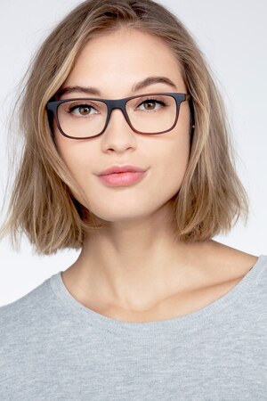 Tortoise Karat -  Lightweight Plastic Eyeglasses