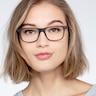 Karat Tortoise Plastic-metalEyeglass Frames for Women from EyeBuyDirect
