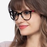 Sphinx Tortoise AcetateEyeglass Frames for Women from EyeBuyDirect