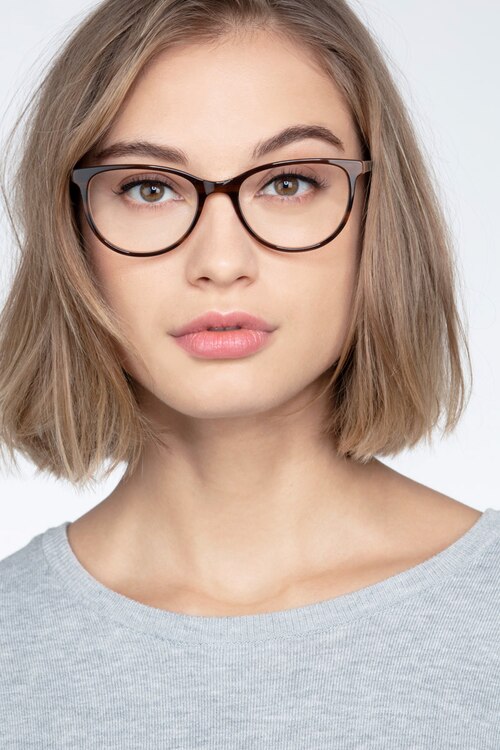Sphinx Striped AcetateEyeglass Frames for Women from EyeBuyDirect
