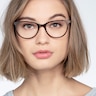 Sphinx Striped AcetateEyeglass Frames for Women from EyeBuyDirect