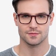 Phoenix Burgundy AcetateEyeglass Frames for Men from EyeBuyDirect